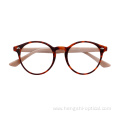 Wholesale Ready Stock Retro Brand Round Optical Acetate Frame Eyeglasses